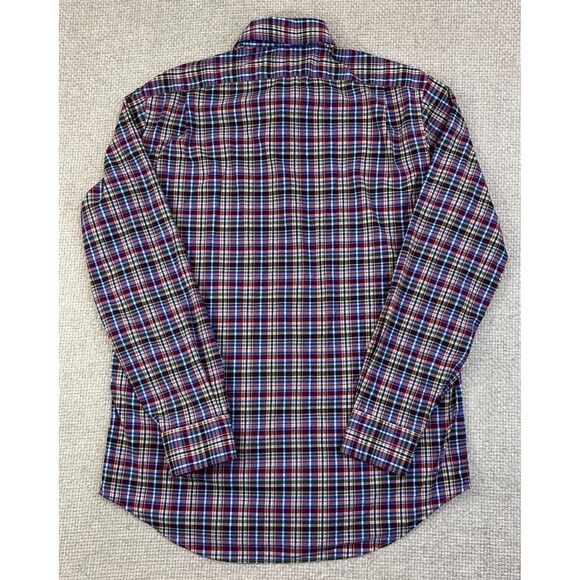Polo Ralph Lauren Performance Shirt Men's Medium Classic Fit Plaid Long Sleeve - Picture 3 of 8